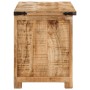 Mueble de TV madera maciza de mango rugosa 110x35x40 cm by , CD and DVD storage - Ref: Foro24-376041, Price: 224,23 €, Discou...