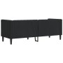 3-Sitzer Chesterfield Sofa Kunstleder schwarz von , Sofas - Ref: Foro24-372666, Preis: 352,51 €, Rabatt: %