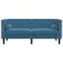 Chesterfield 2-Sitzer-Sofa mit blauen Samtkissen von , Sofas - Ref: Foro24-372691, Preis: 252,10 €, Rabatt: %