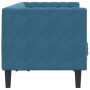 Chesterfield 2-Sitzer-Sofa mit blauen Samtkissen von , Sofas - Ref: Foro24-372691, Preis: 252,10 €, Rabatt: %