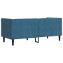 Chesterfield 2-Sitzer-Sofa mit blauen Samtkissen von , Sofas - Ref: Foro24-372691, Preis: 252,10 €, Rabatt: %