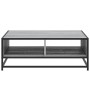 Mesa de centro madera ingeniería metal gris Sonoma 80x80x30 cm by , Coffee table - Ref: Foro24-848772, Price: 65,10 €, Discou...