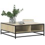 Sonoma Couchtisch aus Eiche aus Ingenieurholz 80x80x30 cm von , Couchtisch - Ref: Foro24-848770, Preis: 62,10 €, Rabatt: %