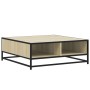 Sonoma Couchtisch aus Eiche aus Ingenieurholz 80x80x30 cm von , Couchtisch - Ref: Foro24-848770, Preis: 62,10 €, Rabatt: %