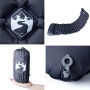 Inflatable camping mattress with pillow 1 person gray by , Sleeping mats - Ref: Foro24-4007108, Price: 34,06 €, Discount: %