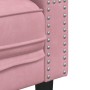 Set of Chesterfield sofas with 3 piece pink velvet cushions by , Sofas - Ref: Foro24-3209284, Price: 803,32 €, Discount: %