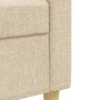 Set aus 3 Sofas mit Fußstütze und cremefarbenen Stoffkissen von , Sofas - Ref: Foro24-3278345, Preis: 587,96 €, Rabatt: %