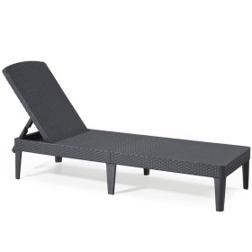 Keter Jaipur Sonnenliege graphitfarben 235162 von , Liegen - Ref: Foro24-420017, Preis: 85,86 €, Rabatt: %