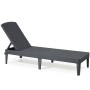 Keter Jaipur Sun Lounger graphite color 235162 by , Loungers - Ref: Foro24-420017, Price: 85,85 €, Discount: %