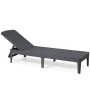 Keter Jaipur Sun Lounger graphite color 235162 by , Loungers - Ref: Foro24-420017, Price: 85,85 €, Discount: %