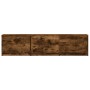 Mueble de TV LED madera ingeniería roble ahumado 165x34x40 cm de , Muebles TV - Ref: Foro24-852254, Precio: 106,59 €