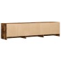 Mueble de TV LED madera ingeniería roble ahumado 165x34x40 cm de , Muebles TV - Ref: Foro24-852254, Precio: 106,59 €