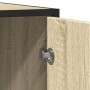 Sonoma oak engineered wood sideboard 134x35x76 cm by , Sideboards - Ref: Foro24-3300816, Price: 139,39 €, Discount: %