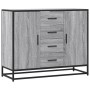 Sonoma gray engineered wood sideboard 92x35x76 cm by , Sideboards - Ref: Foro24-3300828, Price: 140,12 €, Discount: %