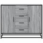 Sonoma gray engineered wood sideboard 92x35x76 cm by , Sideboards - Ref: Foro24-3300828, Price: 140,12 €, Discount: %