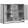 Aparador de madera de ingeniería gris Sonoma 92x35x76 cm de , Aparadores - Ref: Foro24-3300828, Precio: 140,01 €