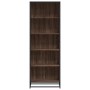 Regal aus brauner Eiche 60x35x170,5 cm von , Bücherregale und Regale - Ref: Foro24-3300854, Preis: 109,31 €, Rabatt: %