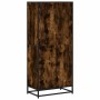 Estantería madera de ingeniería roble ahumado 60x35x139 cm de , Librerías y estanterías - Ref: Foro24-3300842, Precio: 90,80 €