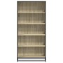 Estantería madera de ingeniería roble Sonoma 80,5x35x170,5 cm von , Bücherregale und Regale - Ref: Foro24-3300856, Preis: 124...