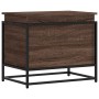 Aufbewahrungsbox mit Deckel aus braunem Eichenholz 60x40x51,5 cm von , Aufbewahrungskörbe - Ref: Foro24-848798, Preis: 54,68 ...
