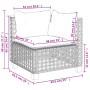 Set of garden sofas with cushions 5 pcs synthetic rattan beige by , Garden sets - Ref: Foro24-3261814, Price: 434,29 €, Disco...