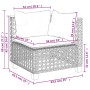 Set sofás de jardín 7 piezas y cojines ratán sintético beige by , Garden sets - Ref: Foro24-3261868, Price: 578,56 €, Discoun...