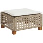 Set de sofás de jardín con cojines 9 pzas ratán sintético beige | Foro24.es | Tu tienda online para hogar, jardín y más Foro24.es