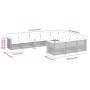Juego de sofás jardín con cojines beige 10 pzas ratán sintético by , Garden sets - Ref: Foro24-3262036, Price: 828,47 €, Disc...