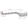Juego de sofás jardín con cojines beige 10 pzas ratán sintético by , Garden sets - Ref: Foro24-3262048, Price: 828,47 €, Disc...