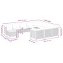 Set de sofás de jardín 11pzas con cojines ratán sintético beige von , Gartensets - Ref: Foro24-3262057, Preis: 793,60 €, Raba...