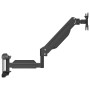 Soporte de pared para monitor máximo 27'' resorte de gas 10 kg by , Monitor and TV stands - Ref: Foro24-4012168, Price: 38,67...