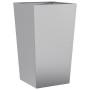 Jardineras 2 uds acero inoxidable 45x45x75 cm by , Pots and planters - Ref: Foro24-851105, Price: 105,95 €, Discount: %