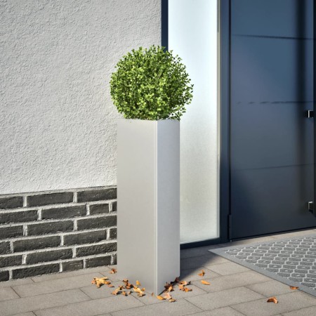 Jardinera triangular acero galvanizado 30x26x75 cm by , Pots and planters - Ref: Foro24-851153, Price: 53,01 €, Discount: %