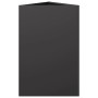 Jardineras triangulares 2 uds acero negro 50x43x75 cm von , Töpfe und Pflanzgefäße - Ref: Foro24-851172, Preis: 103,85 €, Rab...
