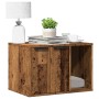 Mueble arenero para gatos madera envejecida 60x40x40 cm de , Mobiliario para gatos - Ref: Foro24-857731, Precio: 52,20 €, Des...