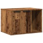 Mueble arenero para gatos madera envejecida 60x40x40 cm de , Mobiliario para gatos - Ref: Foro24-857731, Precio: 52,20 €, Des...