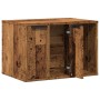 Mueble arenero para gatos madera envejecida 60x40x40 cm de , Mobiliario para gatos - Ref: Foro24-857731, Precio: 52,20 €, Des...