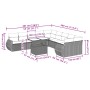 Set de sofás de jardín 11 pzas cojines ratán sintético marrón by , Garden sets - Ref: Foro24-3268803, Price: 852,12 €, Discou...