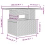Set de sofás de jardín 9 pzas y cojines ratán sintético marrón by , Garden sets - Ref: Foro24-3269303, Price: 706,97 €, Disco...