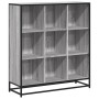 Estantería madera y metal gris Sonoma 97,5x33x107,5 cm von , Bücherregale und Regale - Ref: Foro24-3300863, Preis: 111,90 €, ...