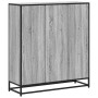 Estantería madera y metal gris Sonoma 97,5x33x107,5 cm von , Bücherregale und Regale - Ref: Foro24-3300863, Preis: 111,90 €, ...