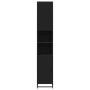Armario baño madera ingeniería y metal negro 35x37,5x188,5 cm de , Muebles de baño - Ref: Foro24-3300880, Precio: 162,53 €, D...