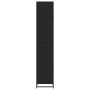 Armario baño madera ingeniería y metal negro 35x37,5x188,5 cm de , Muebles de baño - Ref: Foro24-3300880, Precio: 162,53 €, D...