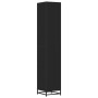 Armario baño madera ingeniería y metal negro 35x37,5x188,5 cm de , Muebles de baño - Ref: Foro24-3300880, Precio: 162,53 €, D...