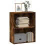 Estantería madera de ingeniería roble ahumado 60x30x77 cm by , Bookcases and shelves - Ref: Foro24-857894, Price: 34,59 €, Di...