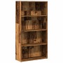 Estantería madera de ingeniería color envejecido 80x30x152 cm de , Librerías y estanterías - Ref: Foro24-857947, Precio: 73,1...