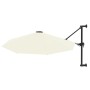 Sombrilla de pared con barra de metal arena 300 cm de , Sombrillas - Ref: Foro24-44863, Precio: 80,39 €, Descuento: %