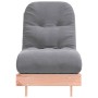 Futón sofá cama con colchón madera maciza Douglas 60x206x11 cm von , Futones - Ref: Foro24-846749, Preis: 158,00 €, Rabatt: %