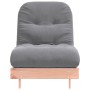 Futón sofá cama con colchón madera maciza Douglas 70x206x11 cm de , Futones - Ref: Foro24-846754, Precio: 169,75 €, Descuento: %