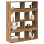 Separador de ambientes madera roble artisian 100x33x125,5 cm de , Librerías y estanterías - Ref: Foro24-3309527, Precio: 143,...